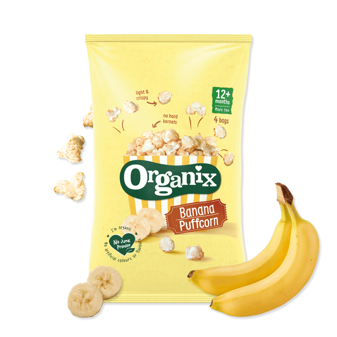 Organix Banana Puffcorn