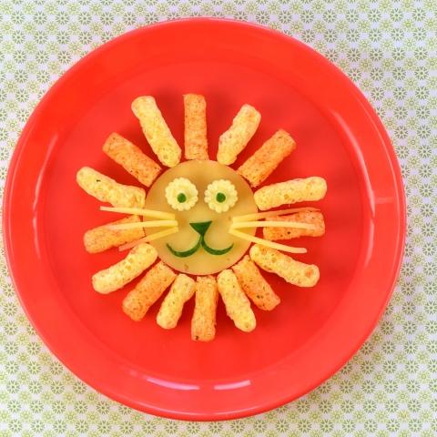 Laughing Lion Fun Plate