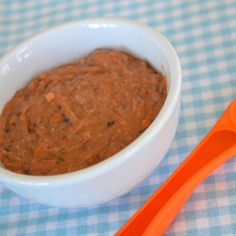 Liver Casserole Baby Puree