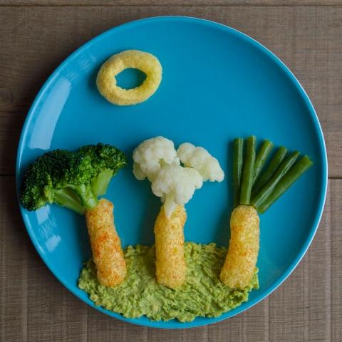 Tasty Tree Fun Plate