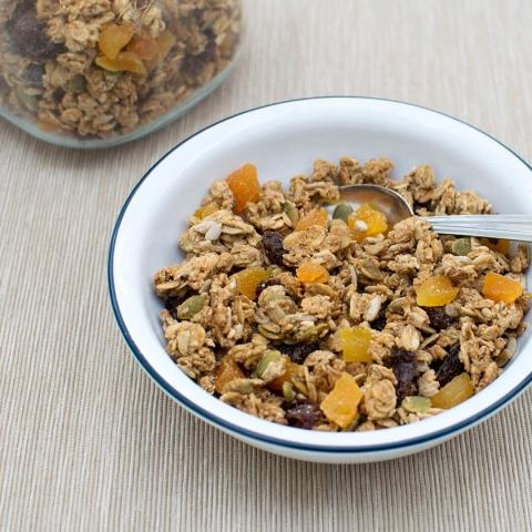 Spiced Apricot Granola