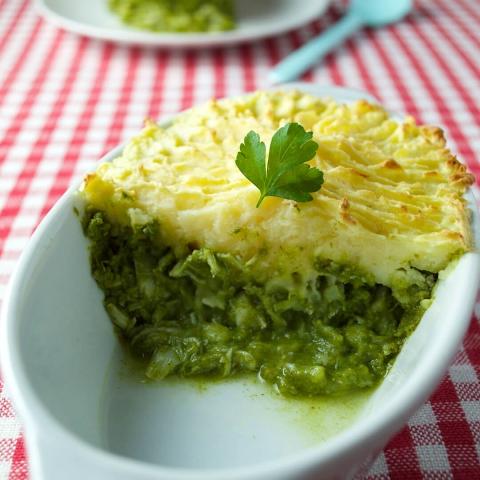 Fish Pie With Watercress Sauce