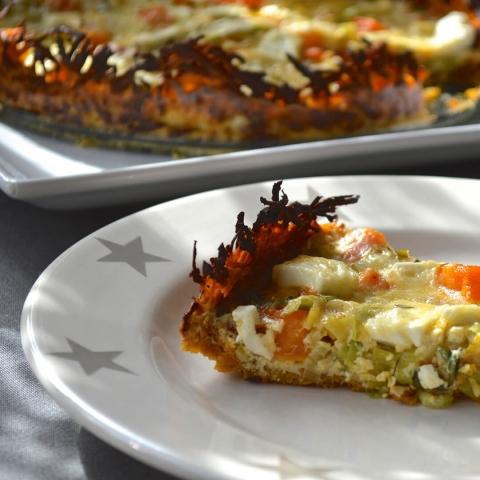 Sweet Potato Crust Tart